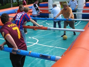 Human Table Kicker - Riesenkicker - Menschenkicker XXL - Life Soccer -Humansoccer inkl. 19% MwSt.