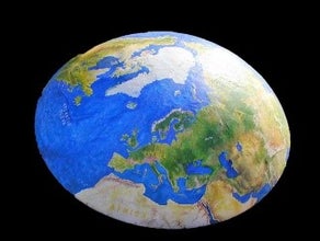 Planet Erde - Weltraum - Weltall - All - Galaxie - Space - Dekoration - Event