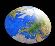 Planet Erde - Weltraum - Weltall - All - Galaxie - Space - Dekoration - Event