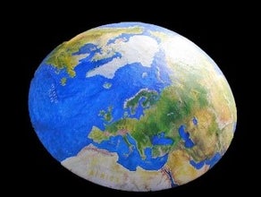 Planet Erde - Weltraum - Weltall - All - Galaxie - Space - Dekoration - Event