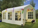 Partyzelt - 3 x 8 Meter - PVC - Partyzelte mieten bei Dreamcatcher Eventagentur GmbH