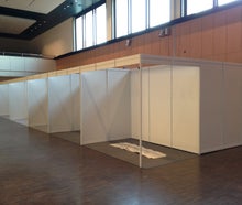 Modul Messewand / Schutzwände für Testcenter und Impfzentren / Hygienewand / Trennwand / Octanorm