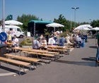 Bierzeltgarnituren, Biertische und Bänke in Brauereiqualität
