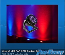 Litecraft LED PAR AT10 Outdoor Set