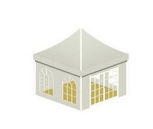 Pagode 4m x 4m