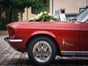 Oldtimer Ford Mustang  1967 Cabrio Rot Hochzeitsauto Mieten Ausfahrt - Galerie - Bild 2