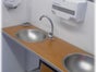Moderner Toilettenwagen 5 Damen, 1 Herren PKW-Anhänger Toilettenwagen günstig, Klowagen, Eifel - Galerie - Bild 3