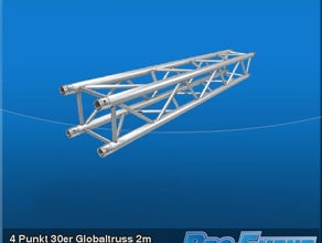 4 Punkt 30er Globaltruss 2m