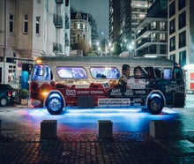 "Independence Greyhound Bus"  historischer Greyhound Bus von 1948.cooler geht nicht