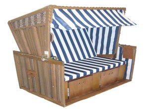 Strandkörbe, Strandkorb, Korb, Sitz, Stuhl, Strand, Sonne