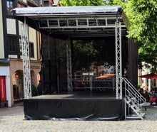 Mobile Bühne 30m² - Multistage für Stadtfest, Events, Festivals & Konzert