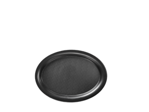 Serviertablett oval