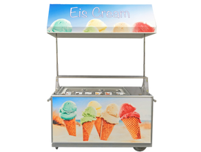 Mobiler Eisstand ungebrandet mieten – Fun Food