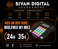 Wolfmix W1 MK3, Lichtpult