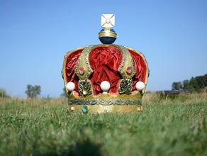 Königskrone, Krone XXL, Märchen Krone, Märchen Dekoration