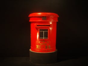 Englischer Briefkasten,Postkasten, Post, England, London, Brief