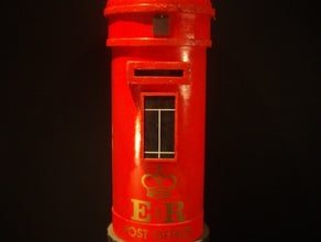 Englischer Briefkasten,Postkasten, Post, England, London, Brief