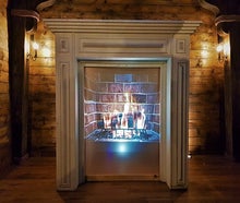 Kamin - Video Projektion