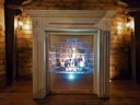 Kamin - Video Projektion