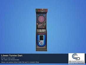 Löwen Turnier Dart Dartscheibe Darts