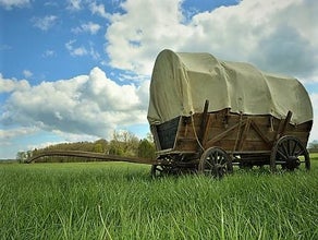 Wildwest Wagen  - Planwagen - Westernwagen