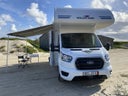Roller Team 271 - Alkoven-Camper mit Solar, TV, SAT-Anlage und Platz für 6 inclusive vielen Extras