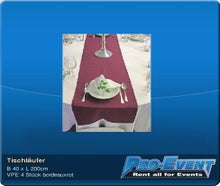 Tischläufer (je 4 Stück)