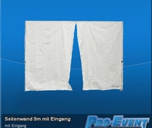 Seitenwand 3m mit Eingang