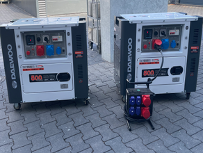 Stromgenerator 8,1 KVA mieten – Stromaggregat, Notstromaggregat, Generator, Stromerzeuger