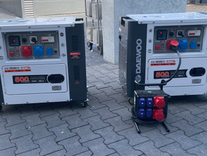 Stromgenerator 8,1 KVA mieten – Stromaggregat, Notstromaggregat, Generator, Stromerzeuger