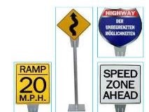 Highway Traffic Display, USA, Highway, Route 66, Traffic, Autobahn, Verkehrsschilder