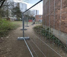 Bauzäune Absperrtechnik Absperrzaun mieten
