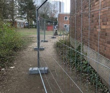 Bauzäune Absperrtechnik Absperrzaun mieten