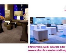 Sitzwürfel, Loungesessel, Loungemöbel, Coktailsessel // in verschiedenen Farben