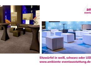 Sitzwürfel, Loungesessel, Loungemöbel, Coktailsessel // in verschiedenen Farben