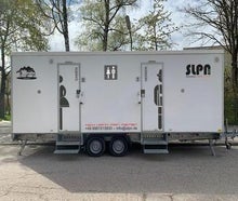 Hochwertiger Sanitäranhänger mieten - Komfort & Hygiene für Ihre Veranstaltung (Toilettenwagen, Kloanhänger, Klowagen, Toilletenanhänger)