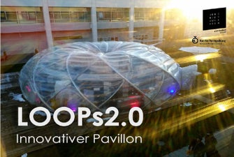 LOOPs2.0: Einzigartiger Pavillon in Leichtbauweise als Blickfang für Feste, Messe-Veranstaltungen und andere gehobene Events