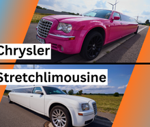 Chrysler 300c Stretchlimousinen (weiß,schwarz,pink)