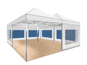 Faltzelt 3 x 6m