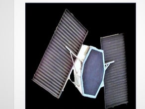 Weltraum Satellit - Weltall - All - Galaxie - Dekoration - Event