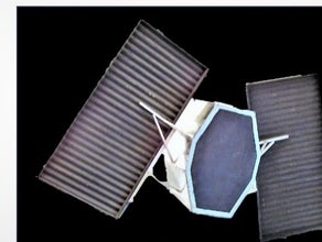 Weltraum Satellit - Weltall - All - Galaxie - Dekoration - Event
