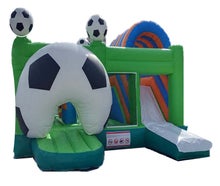 Hüpfburg Fußball