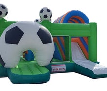 Hüpfburg Fußball