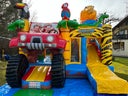 Hüpfburg Safari Multiplay mit Rutsche mieten - Galerie - Bild 1