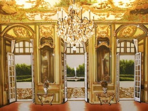 Barock Bühnenbild, Barock Deko, Schloss Bild