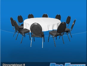 Dinnertableset 8