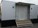 Hochwertiger, mobiler Sanitärwagen, Toilettenwagen Klowagen WC