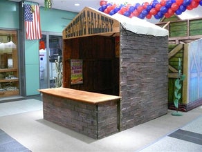 Westernstadt - Shooting Gallery - komplettes Haus