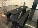 Bierzeltgarnitur / Festzeltgarnitur SET inkl. Hussen für 1x Tisch und 2x Sitzbank (Bierbankgarnitur ) - Galerie - Bild 1