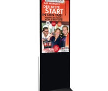 Digitale Info-Stele SuperSlim